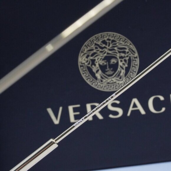 Versace VE2245 100280 Rectangle Sunglasses – Gold/Blue - Picture 6 of 10